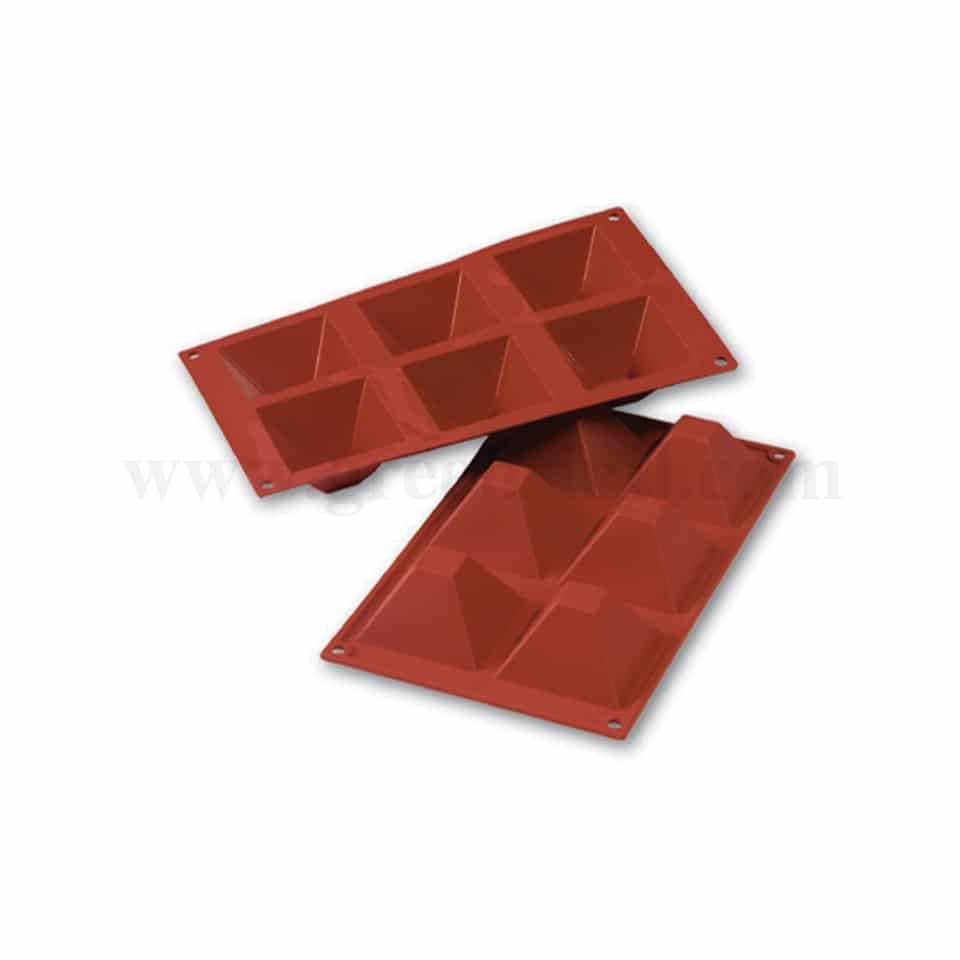MARTELLATO Silicone Mould Pyramid 71x71 h 40 mm