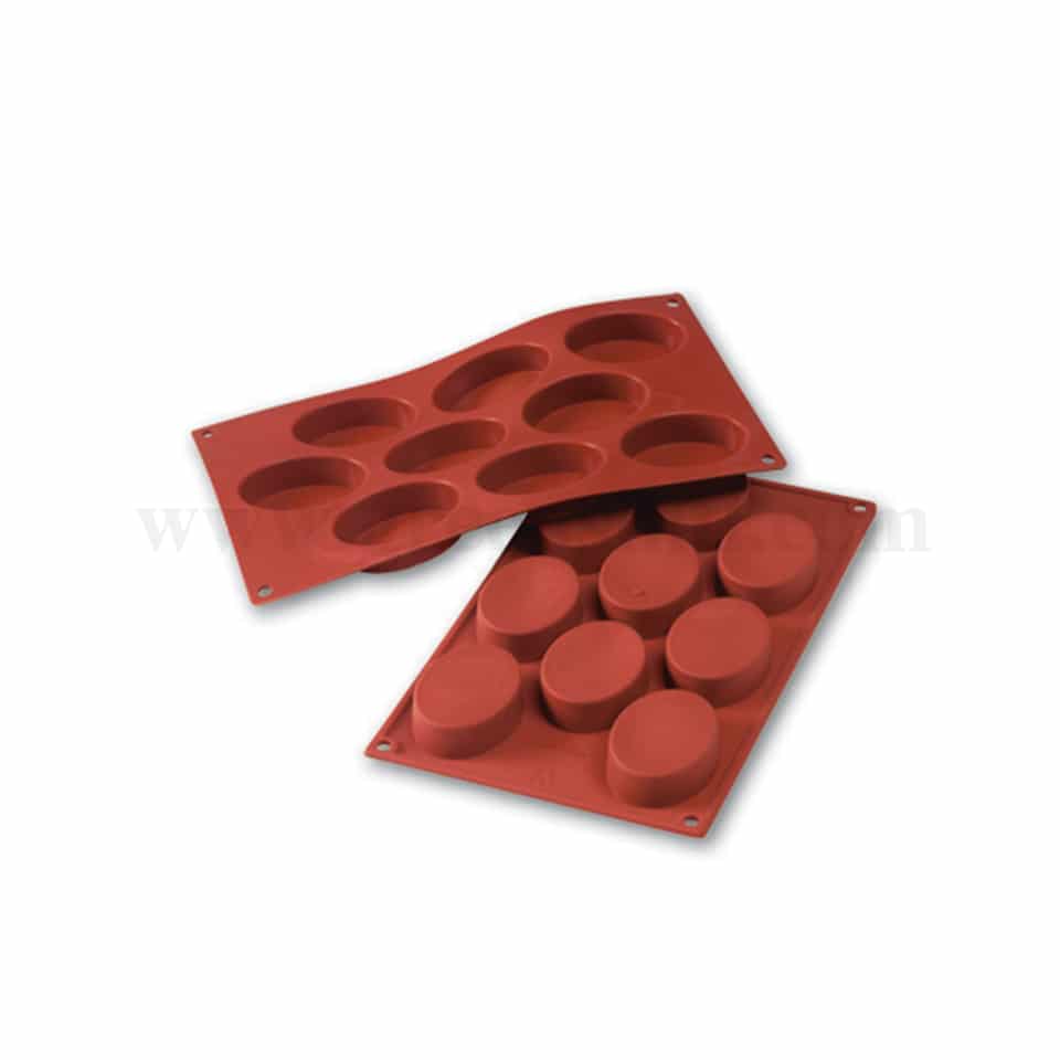 MARTELLATO Silicone Mould Oval 70x50 h 20 mm