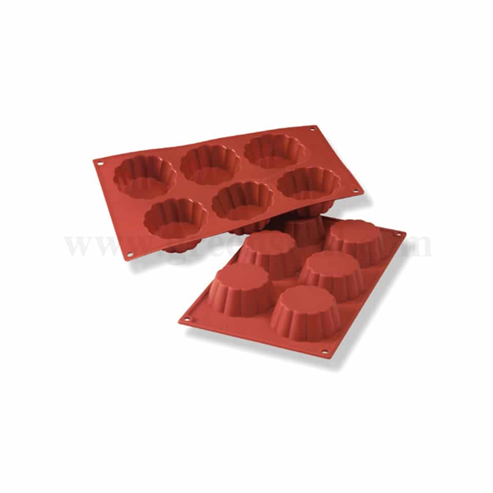 MARTELLATO Silicone Mould Briochette D79 x  h 30 mm