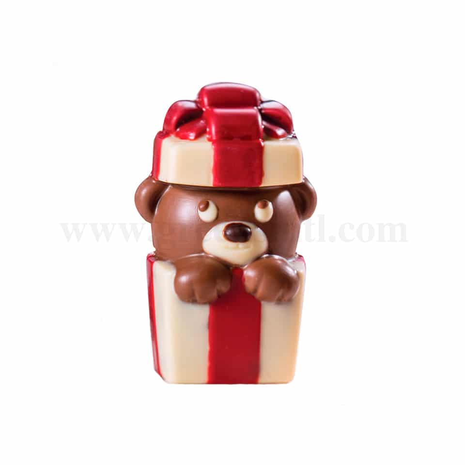 MARTELLATO Thermoformed Chocolate Mould Tender Bear