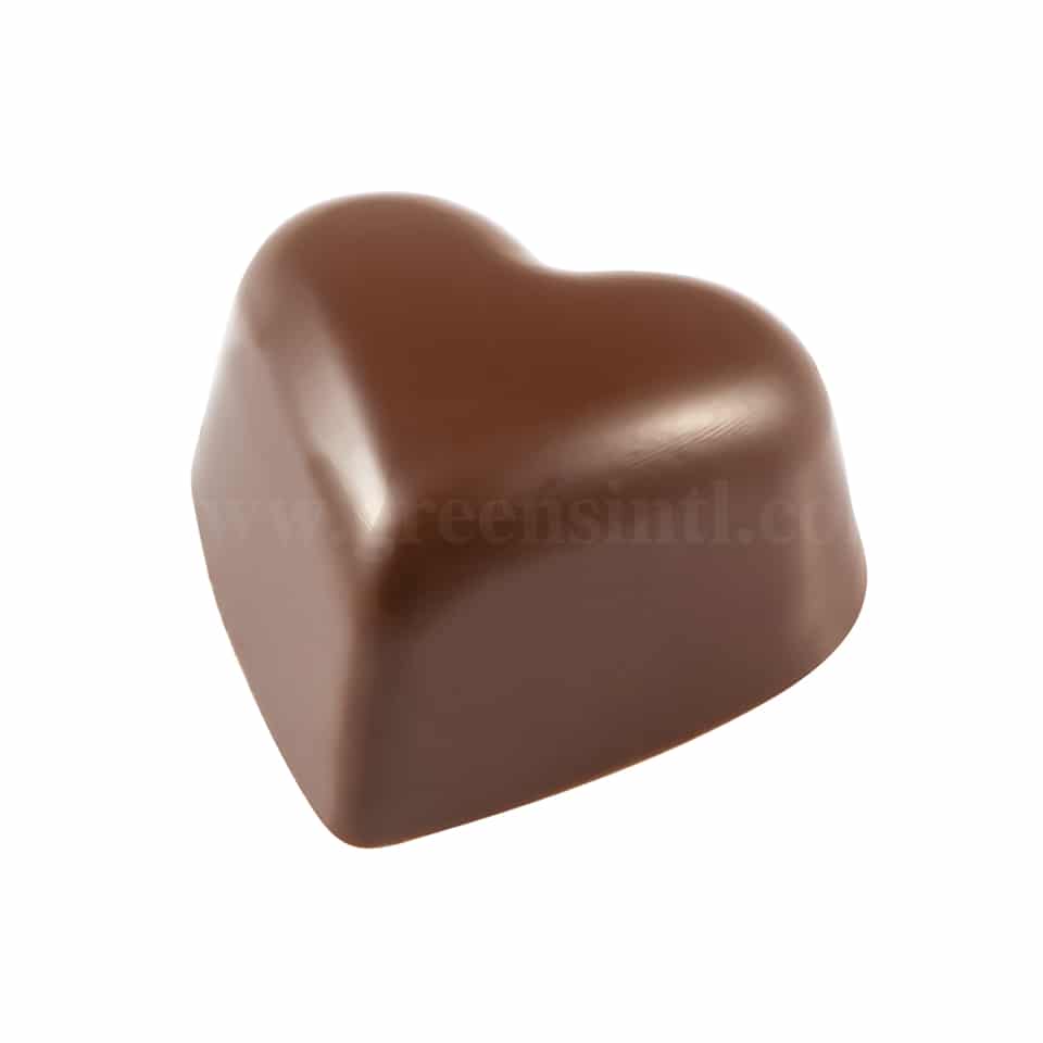 MARTELLATO Polycarbonate Chocolate Mould Smoothy 30.5 x 28 h 16.5 mm