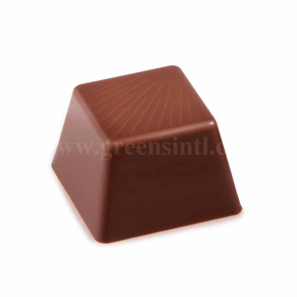 MARTELLATO Polycarbonate Chocolate Mould Square 27 x 27 h 18mm