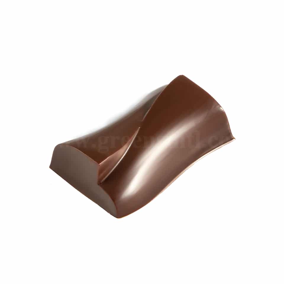 MARTELLATO Polycarbonate Chocolate Mould 38x25 h12mm
