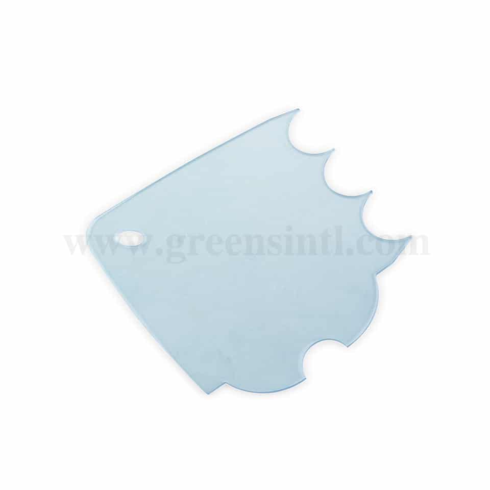 MARTELLATO Plastic Transparent Scrapper 145x150mm