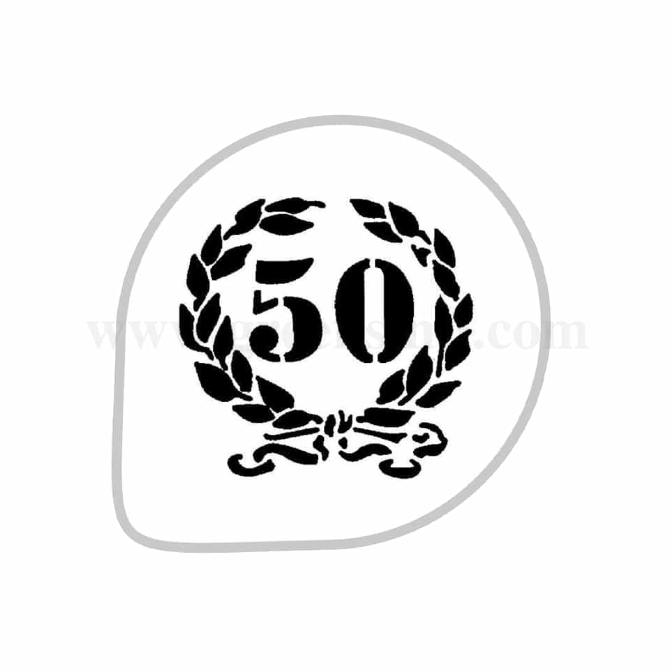 MARTELLATO Stencil 50 Golden Jubilee D260mm