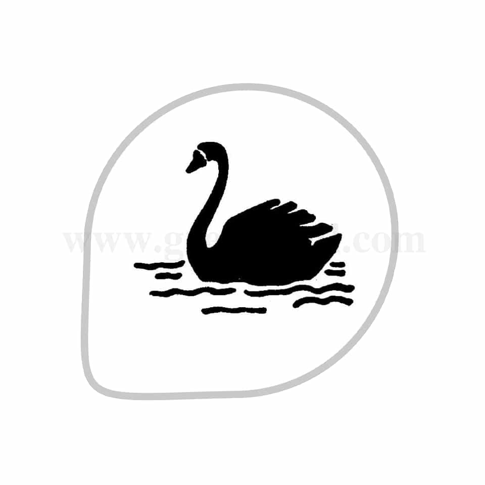 MARTELLATO Stencil Swan D260mm