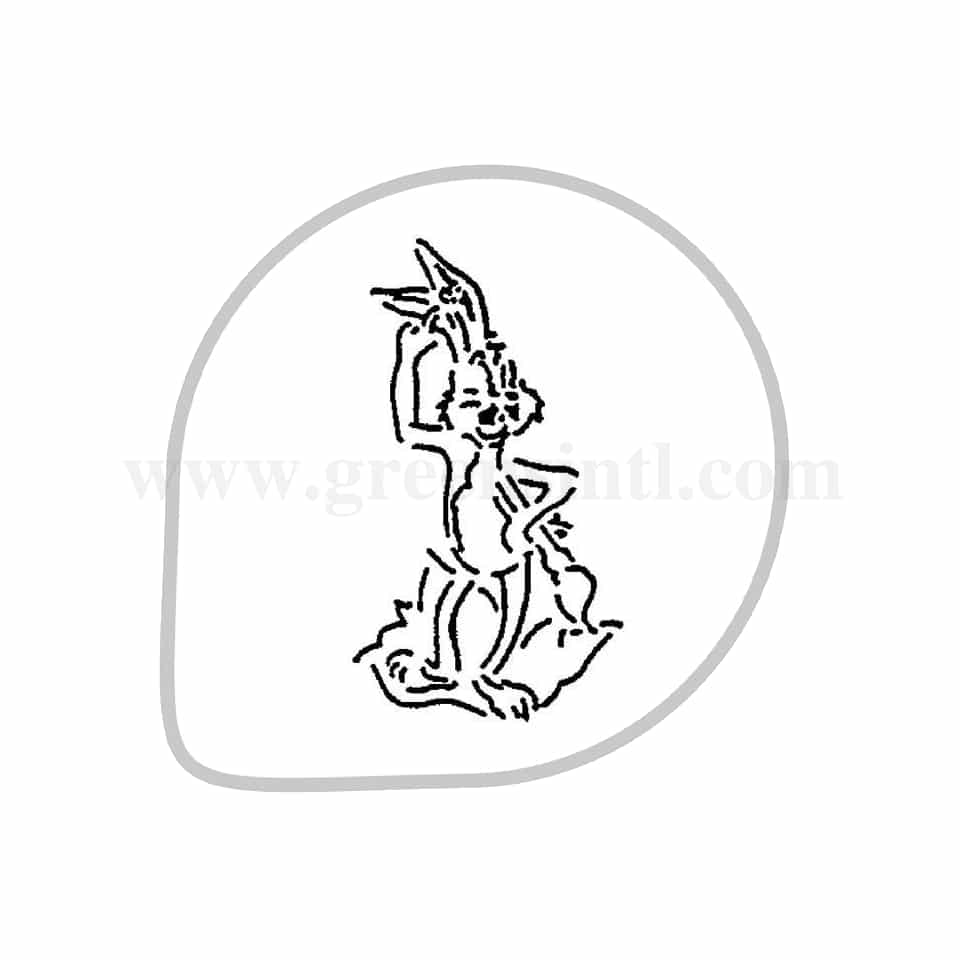 MARTELLATO Stencil Rabbit D260mm