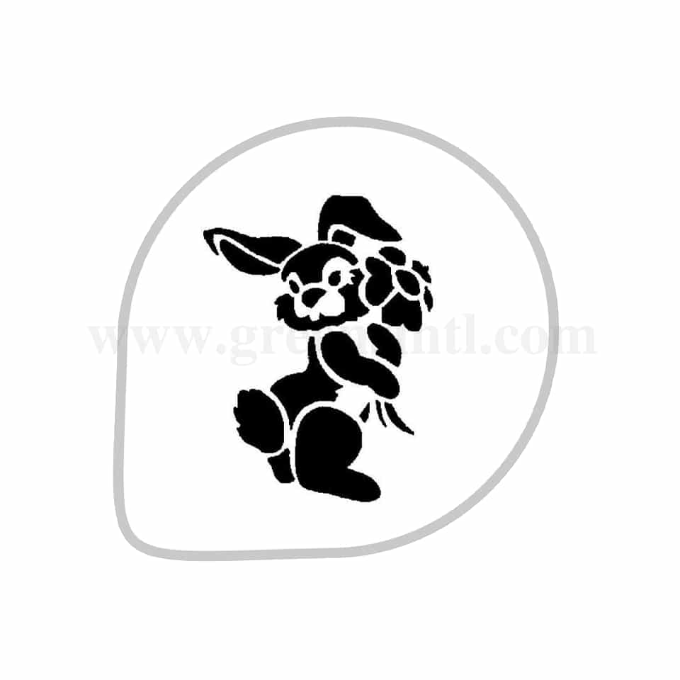 MARTELLATO Stencil Rabbit D 260 mm