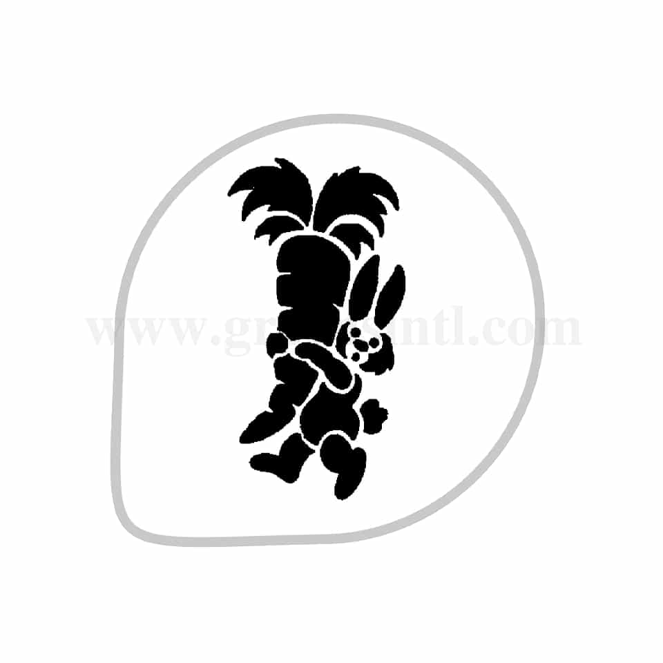 MARTELLATO Stencil Rabbit D 260 mm