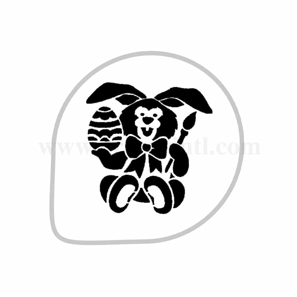 MARTELLATO Stencil Rabbit D 260 mm