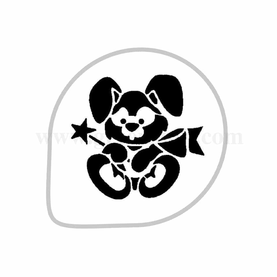 MARTELLATO Stencil Rabbit D 260 mm