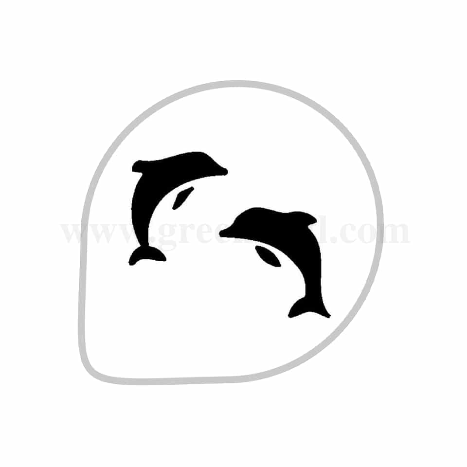 MARTELLATO Stencil Dolphin D260mm