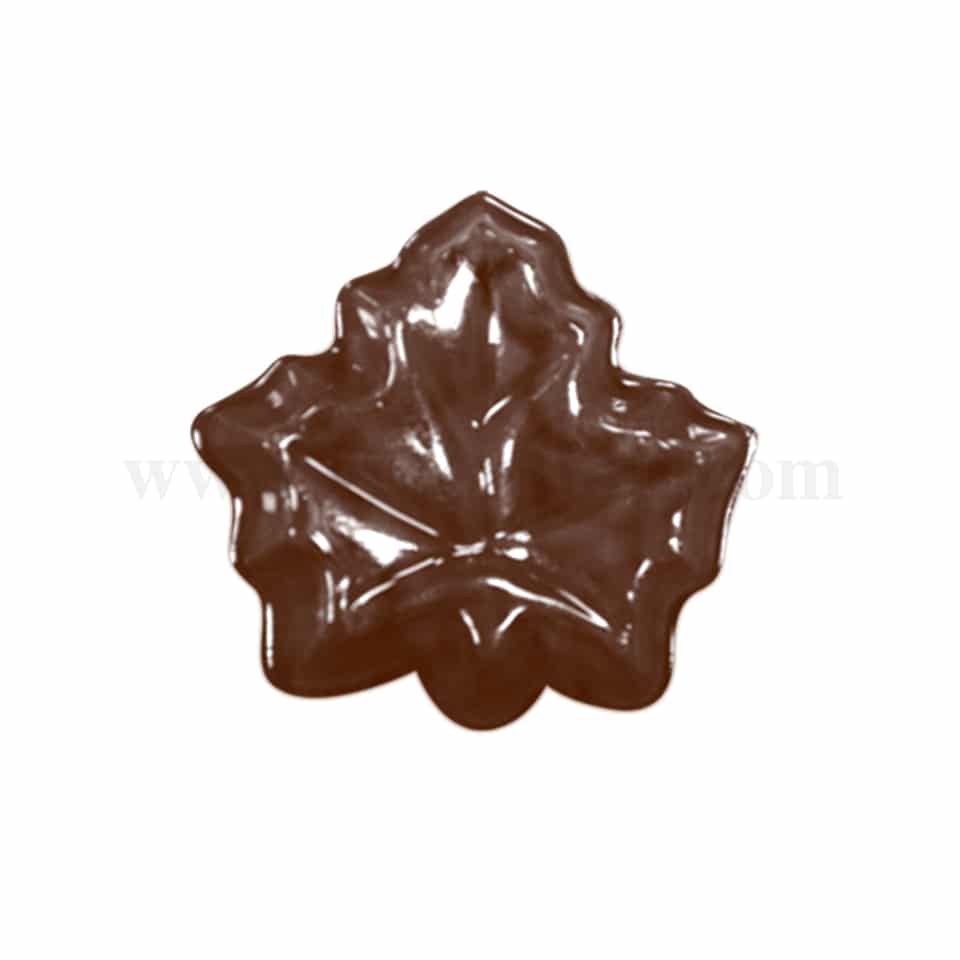 MARTELLATO Thermoformed Chocolate Mould Leaf