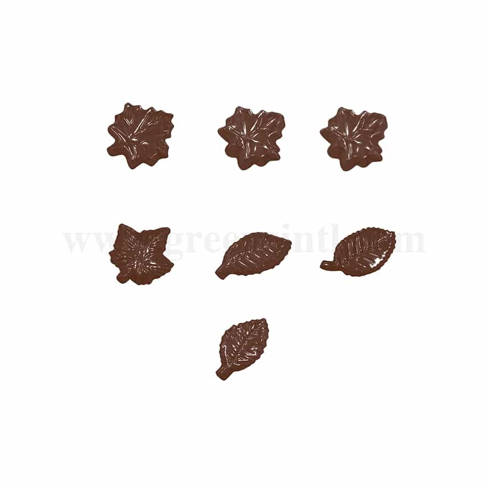 MARTELLATO Thermoformed Chocolate Mould Leaves