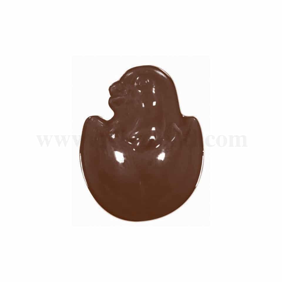 MARTELLATO Thermoformed Chocolate Mould Chick In Egg