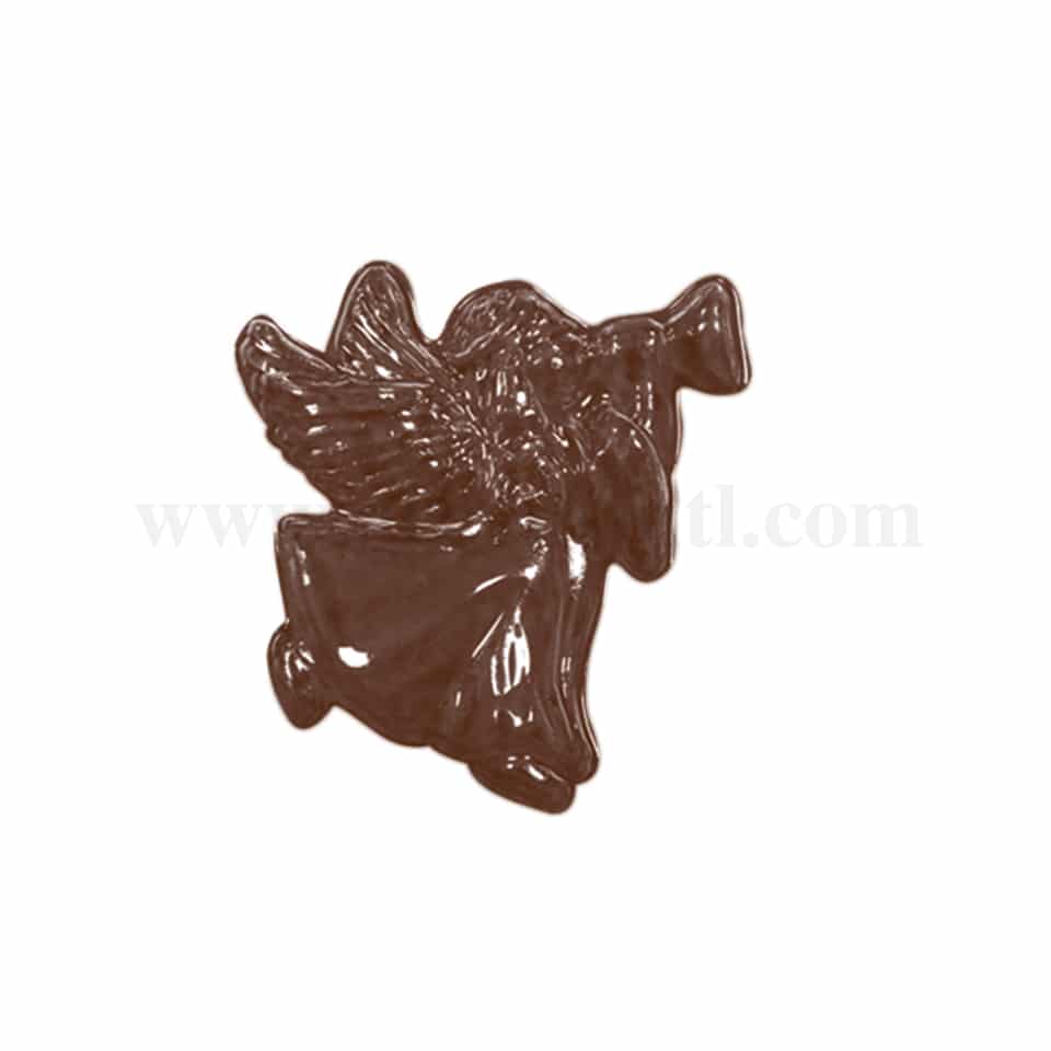 MARTELLATO Thermoformed Chocolate Mould Angel 46 x 48 x h5mm