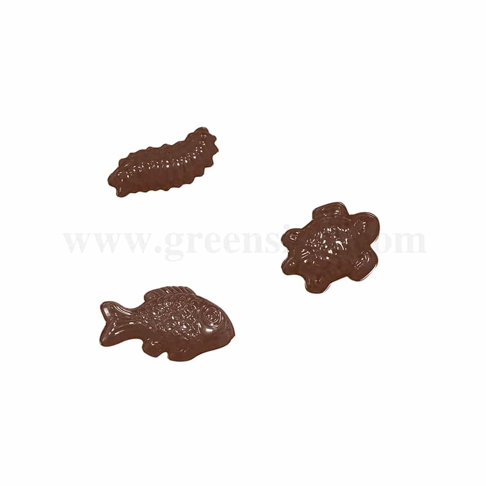 MARTELLATO Thermoformed Chocolate Mould Sea Creatures