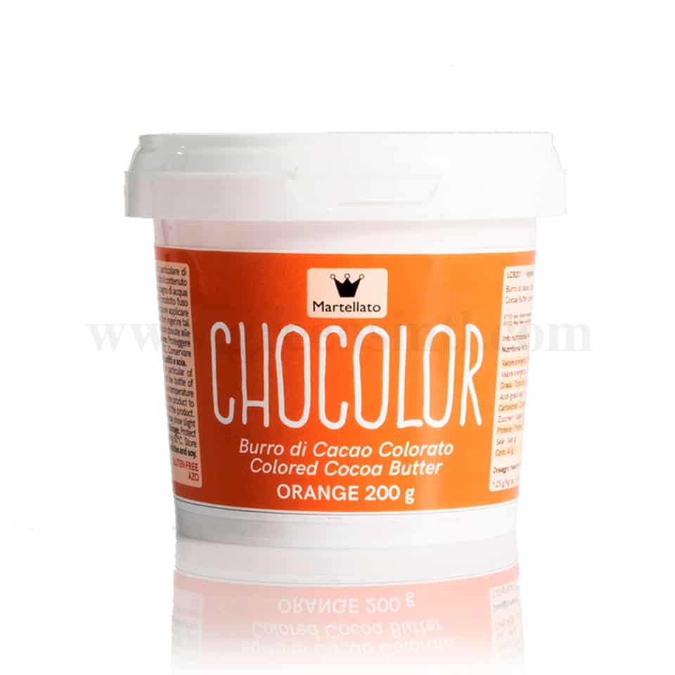 MARTELLATO Cocoa Butter Orange Colour 200g