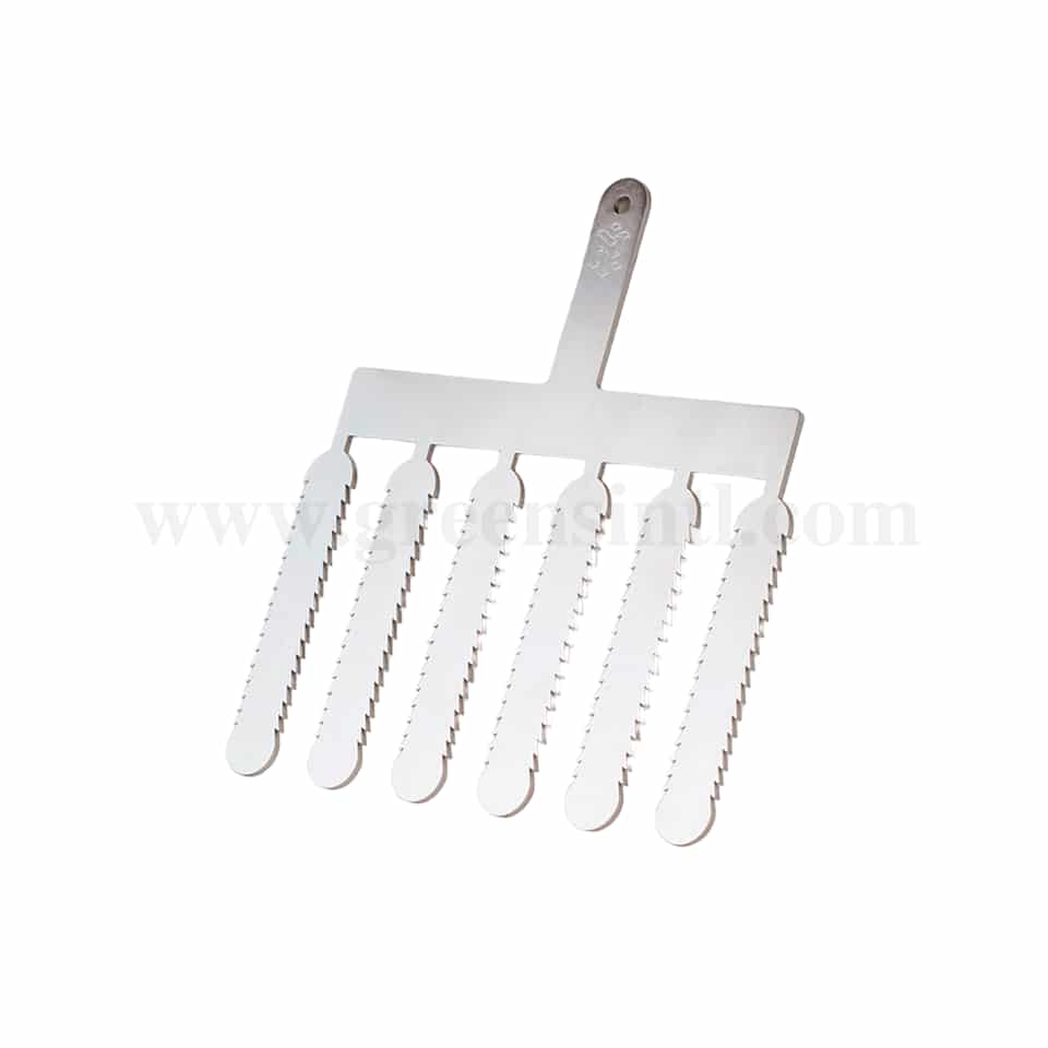 MARTELLATO Stainless Steel Feather Éclair 250 x 240mm