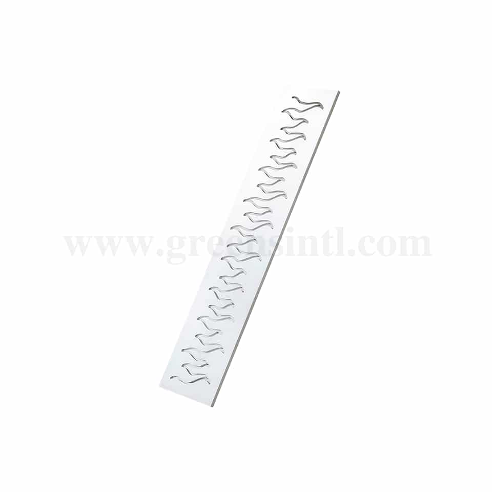 MARTELLATO Flame Chocolate Decoration Template