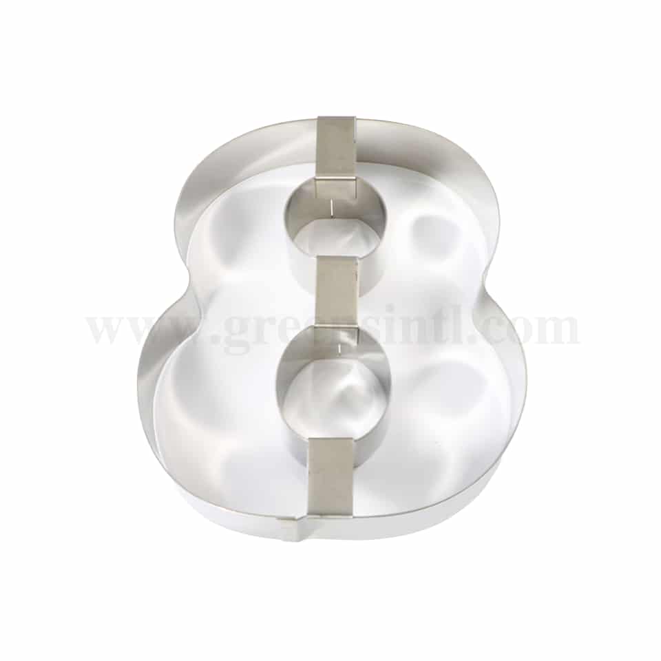 MARTELLATO Stainless Steel Number-shaped Cake Band 8-200 x 160 x h40 mm