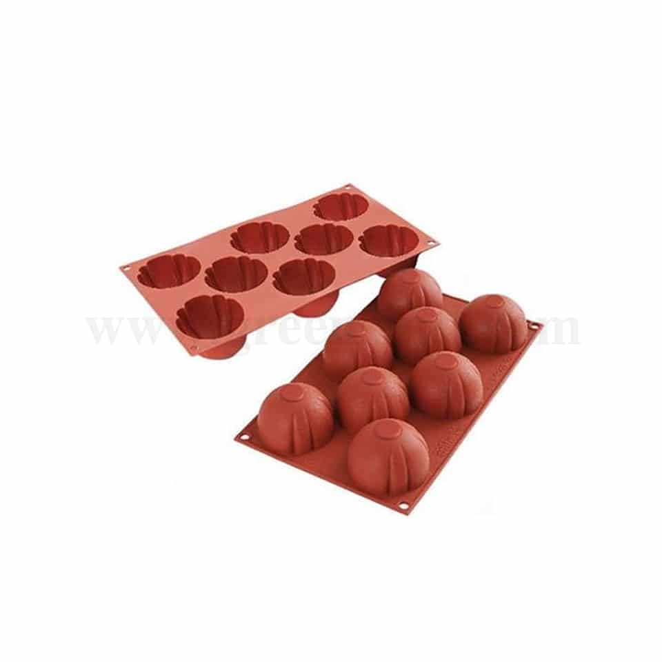 MARTELLATO Silicone Mould Dome Strie D 67.5 h40mm