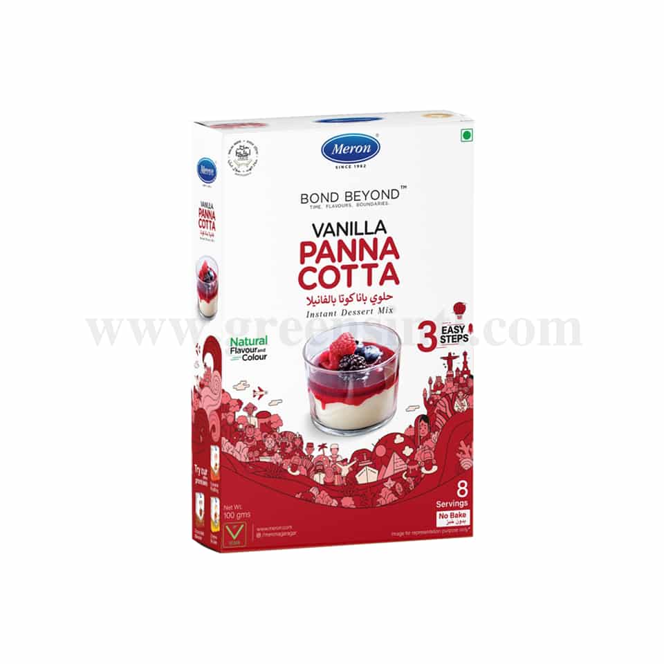 MERON Vanilla Panna Cotta Instant Dessert Mix 100g
