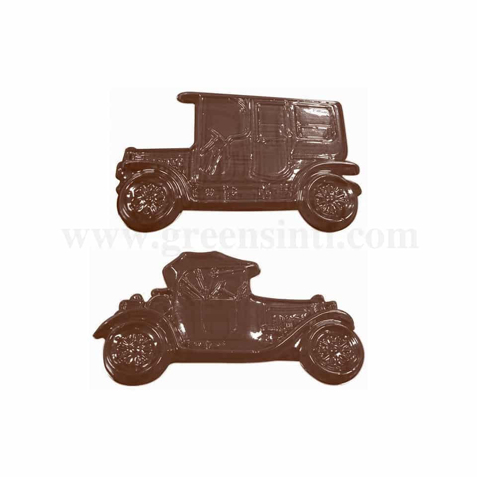 MARTELLATO Thermoformed Chocolate Mould Antique Cars