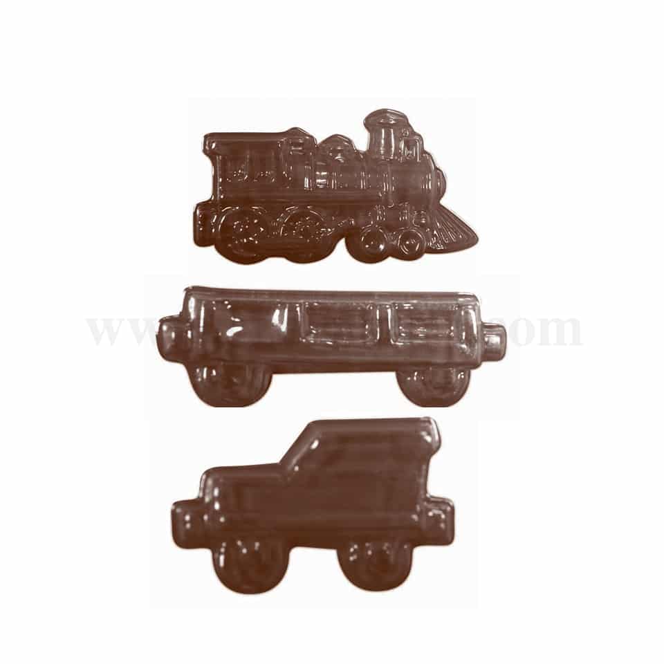 MARTELLATO Thermoformed Chocolate Mould Train