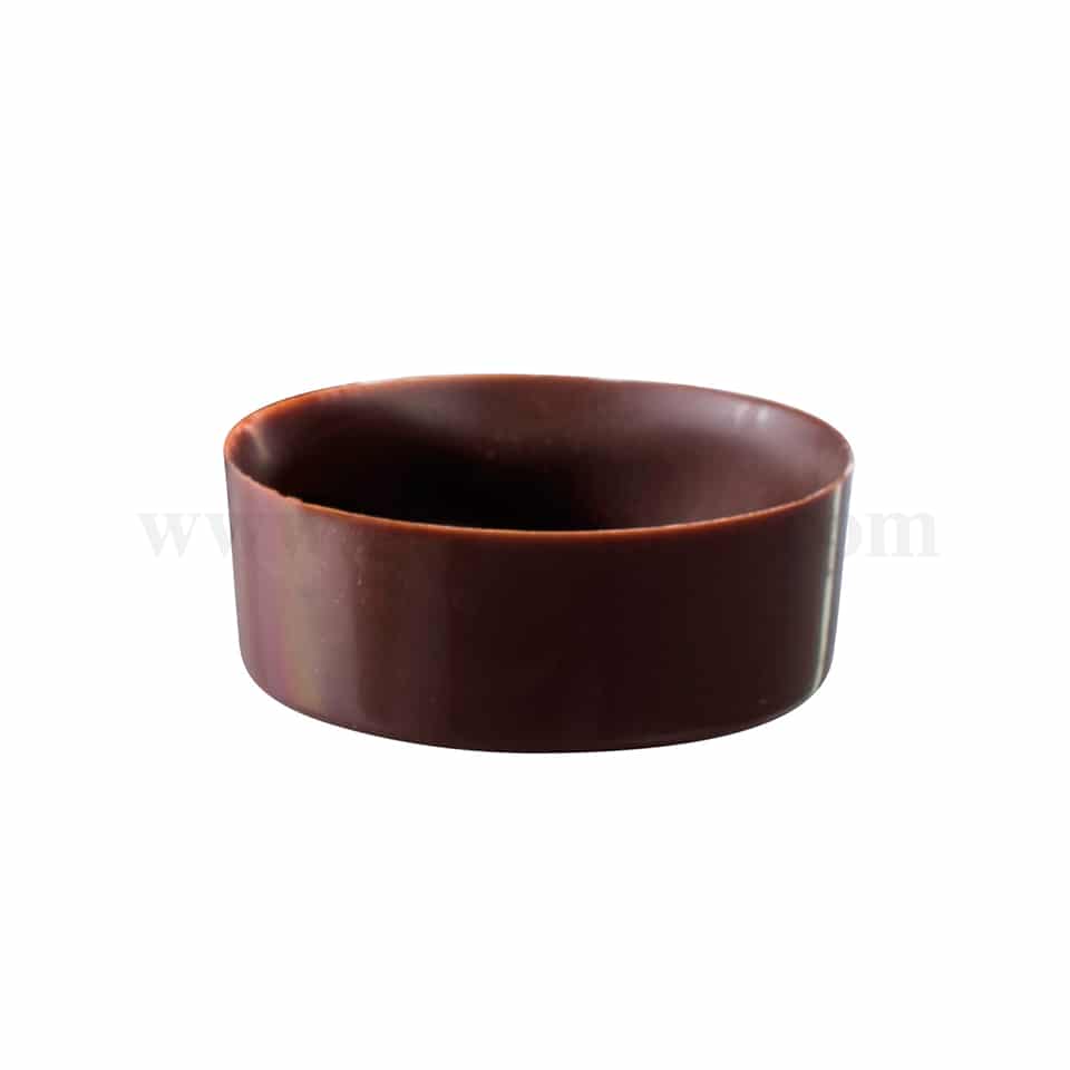 MARTELLATO Polycarbonate Chocolate Mould Low Rounded Mini Cup 37 x h 14 mm