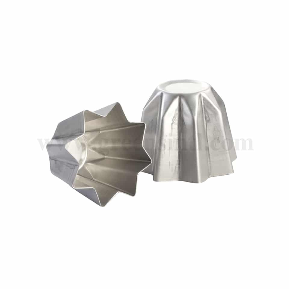 MARTELLATO Aluminium Pandoro Cake Mould D 230 x h 170 mm-1000 g