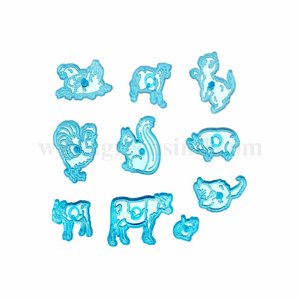 JEM Animals & Wildlife Cutters Set of 10