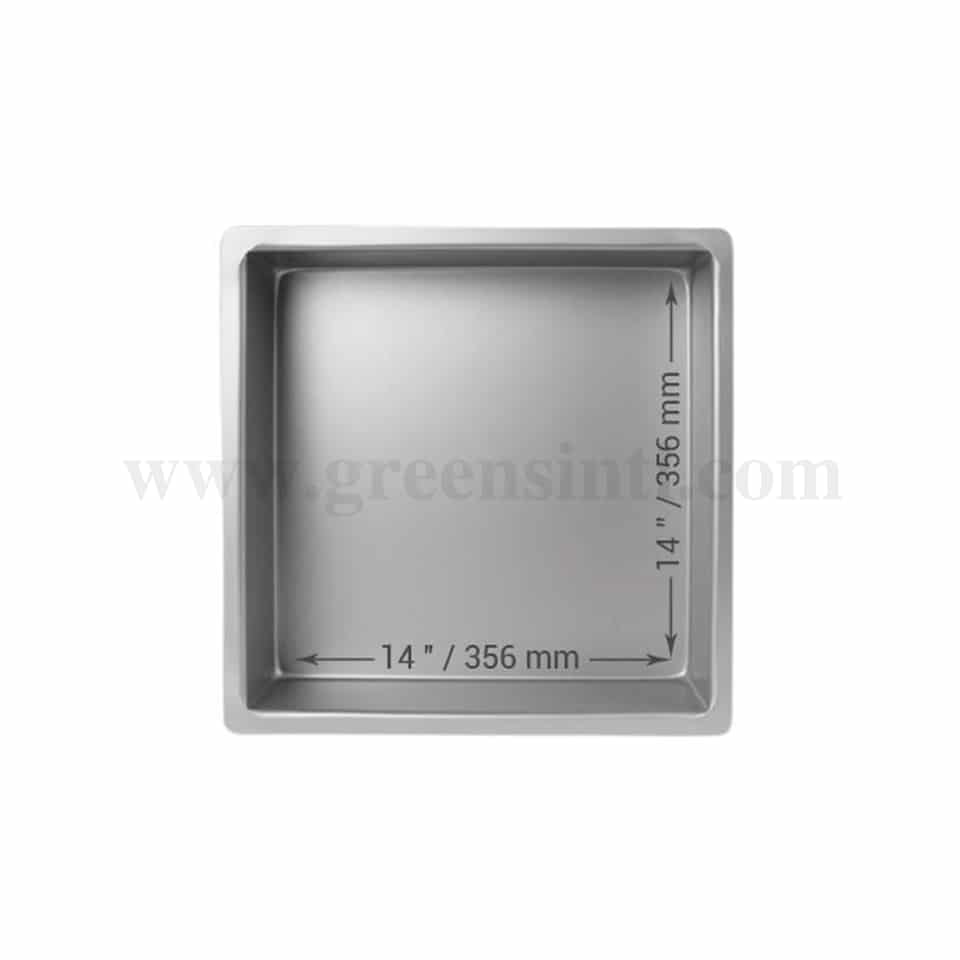 PME Square Cake Pan 356 x 356 x 102mm / 14 x 14 x 4 Inch