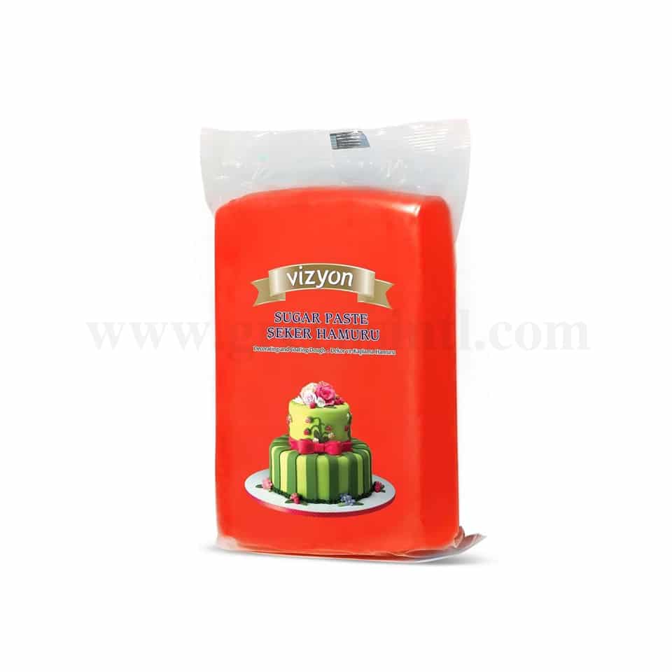 VIZYON Red Sugarpaste 1 kg
