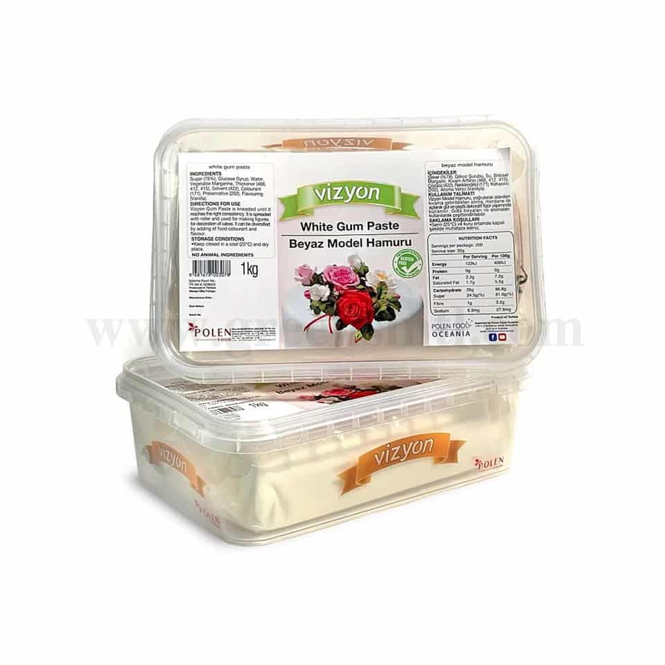 VIZYON White Gum Paste 1Kg
