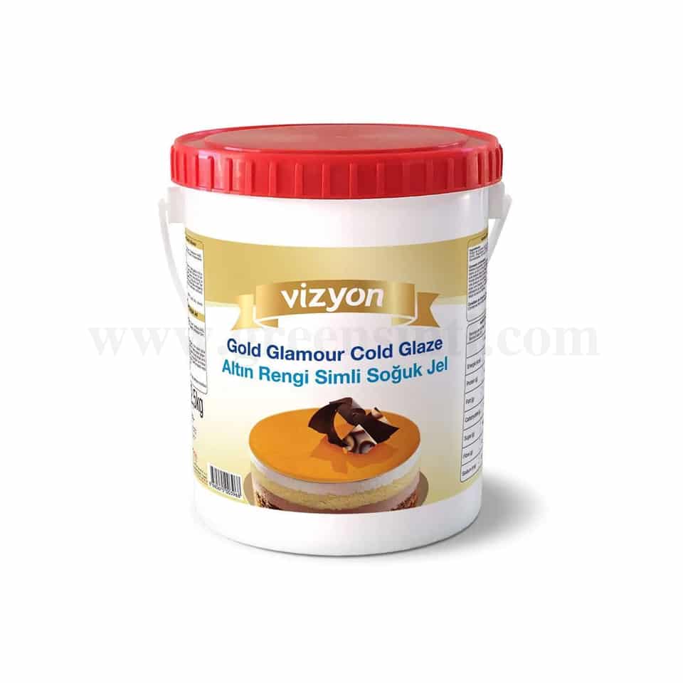 VIZYON Gold Glamour Cold Glaze 2.5 Kg