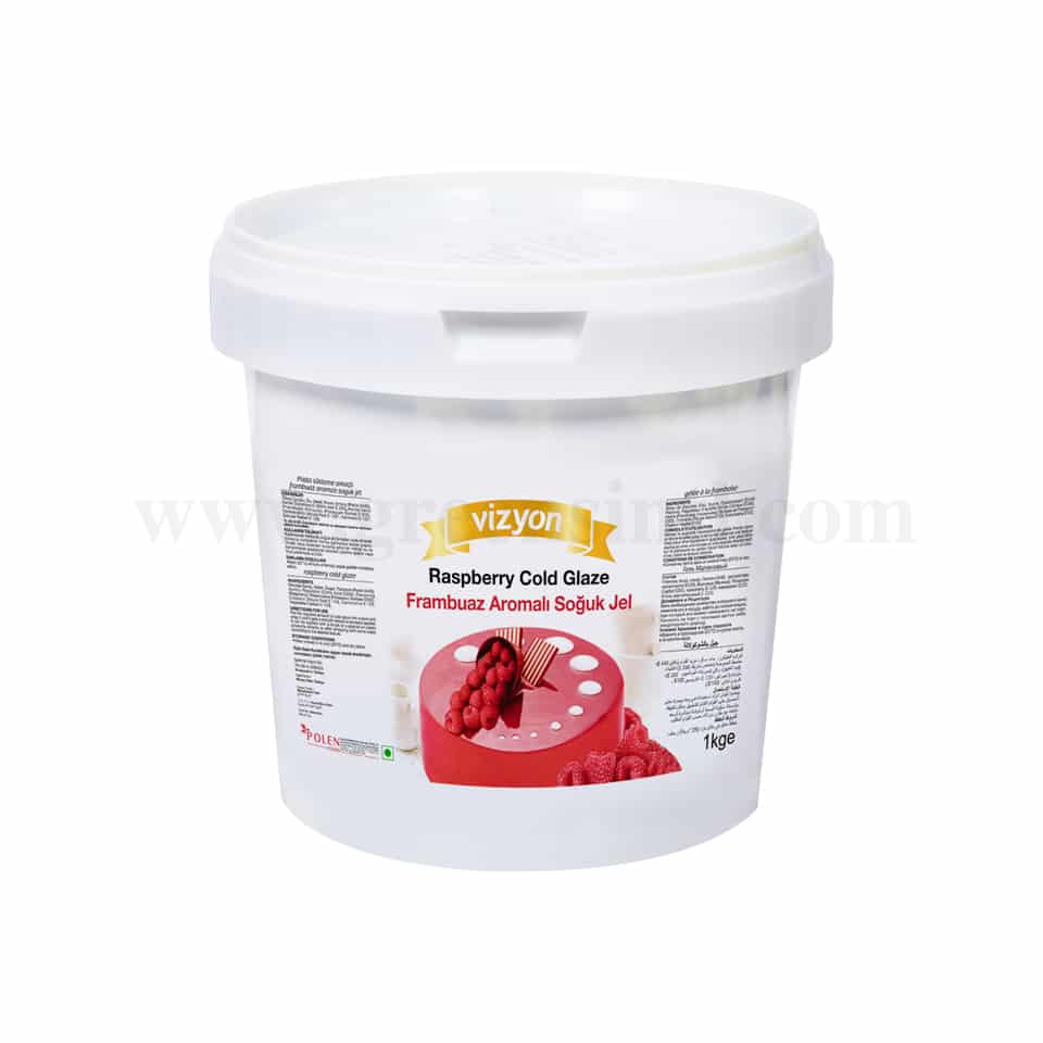 VIZYON Raspberry Cold Glaze 1 Kg
