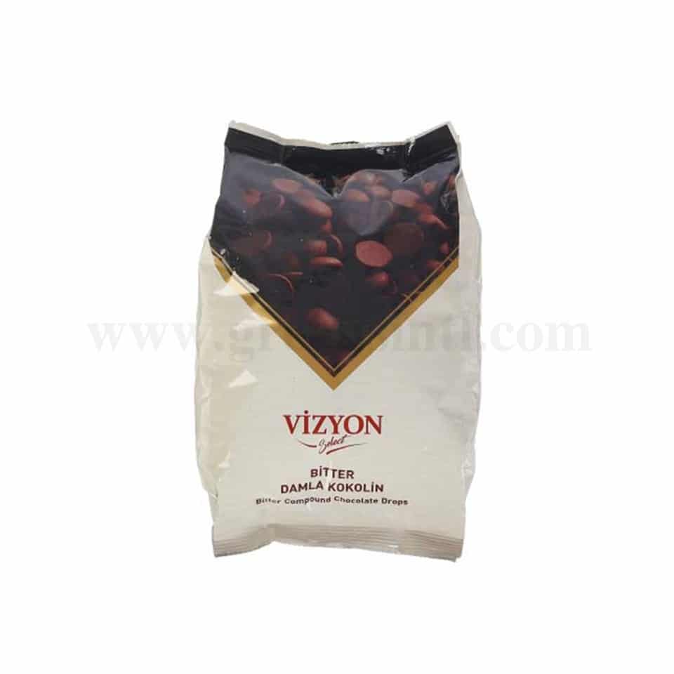 VIZYON SELECT Dark (Bitter) Compound Chocolate Drops 1kg