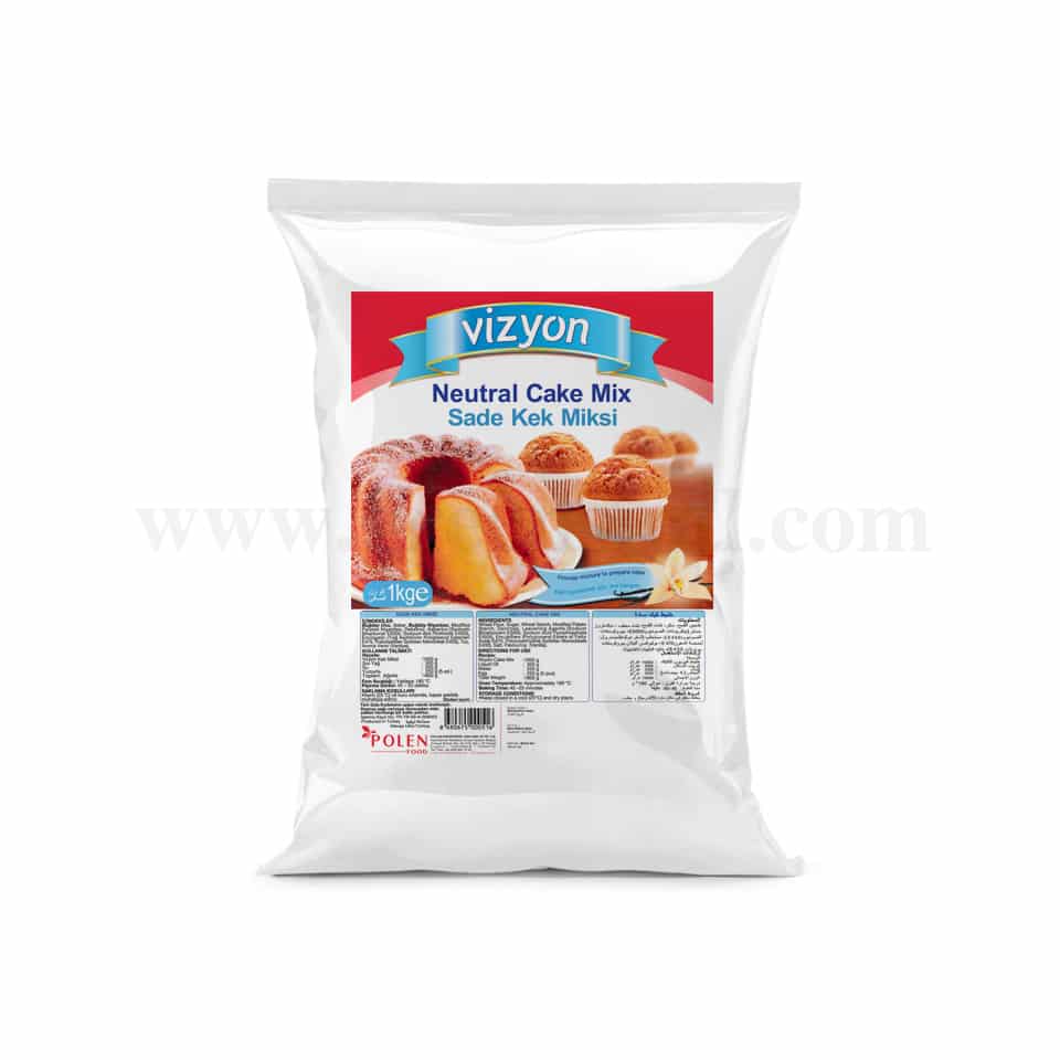 VIZYON Neutral Cake Mix (Vanilla) 1 Kg