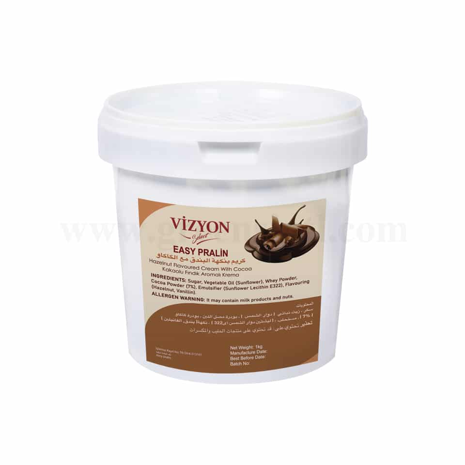 VIZYON SELECT Hazelnut Cream With Cacao Easy 1 Kg