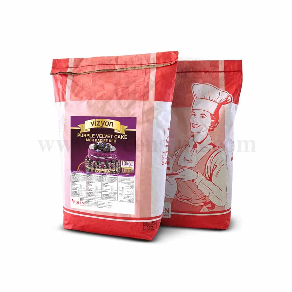 VIZYON Purple Velvet Cake Mix 10 Kg