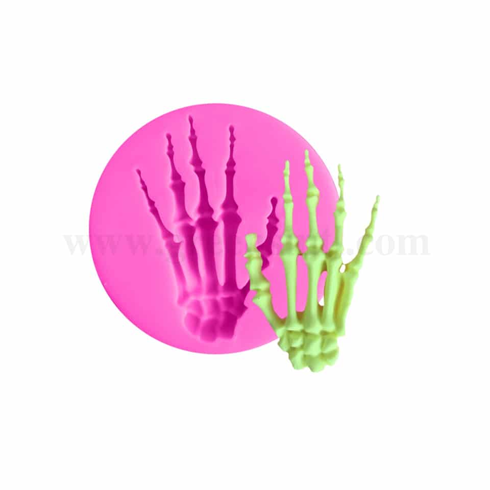 GREENS Silicone Mould Skeleton hand