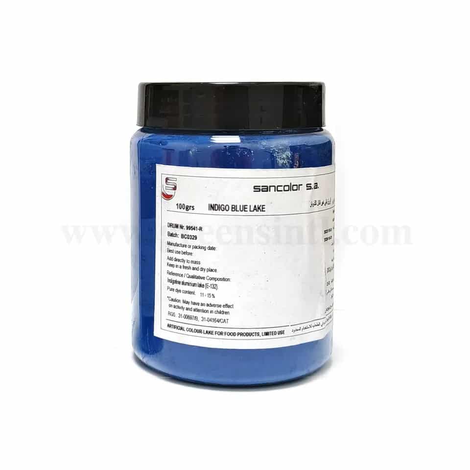 SANCOLOR Chocolate Colour Powder Blue / Indigo Medium Lake 100g