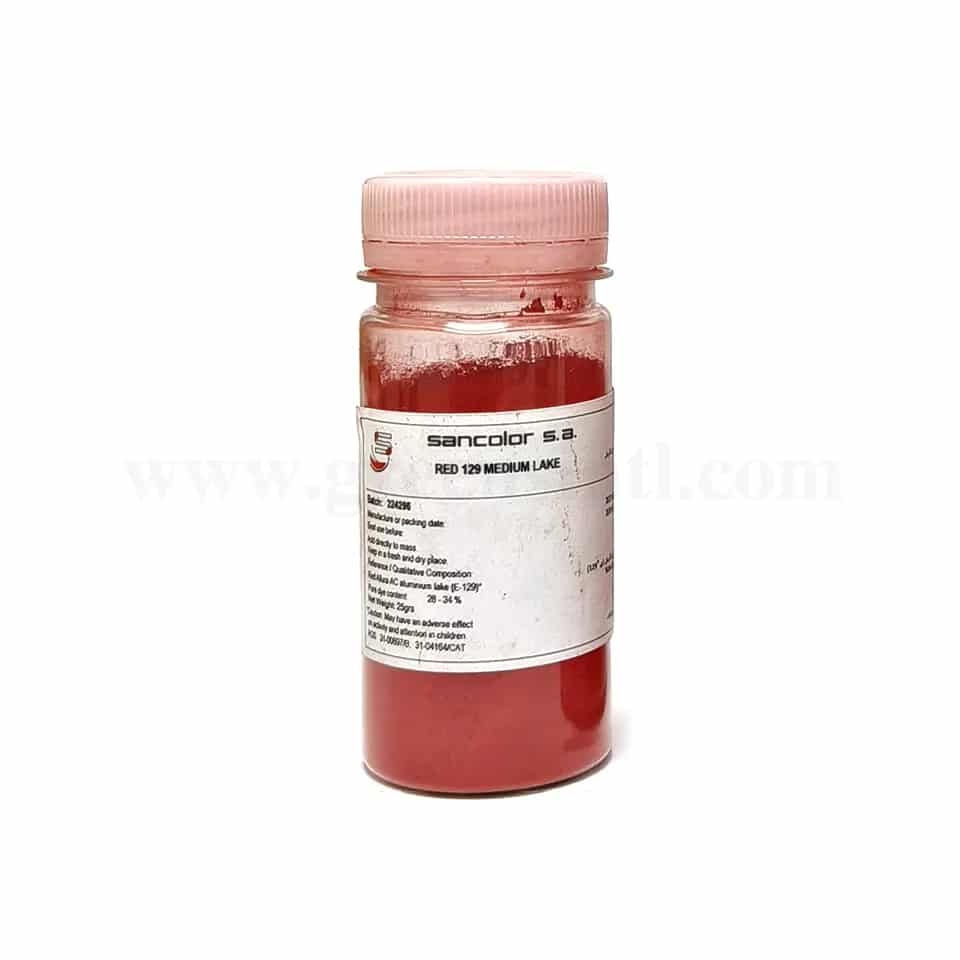 SANCOLOR Chocolate Colour Powder Red Medium Lake 25g