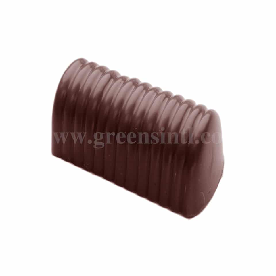CHOCOLATE WORLD Polycarbonate Chocolate Mould Arc 58 x 30 x h 28 mm