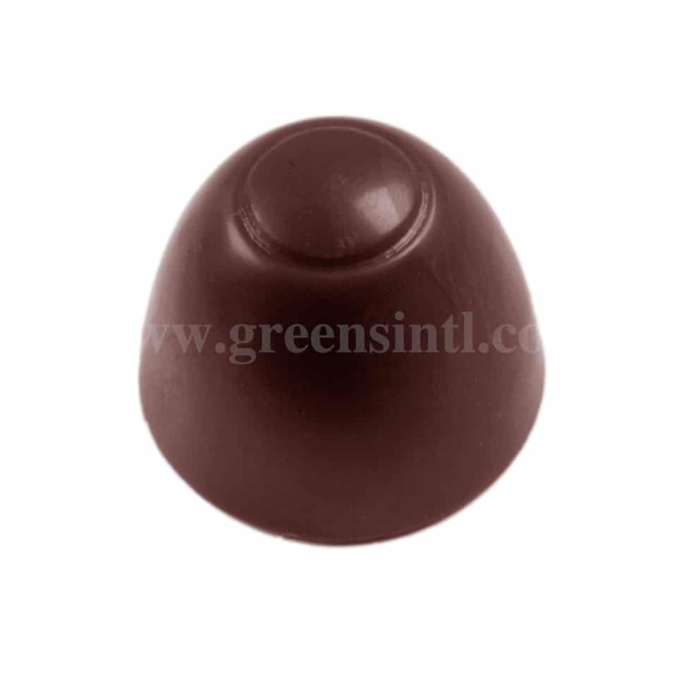 CHOCOLATE WORLD Polycarbonate Chocolate Mould Bullet 26 x 26 x h 20 mm