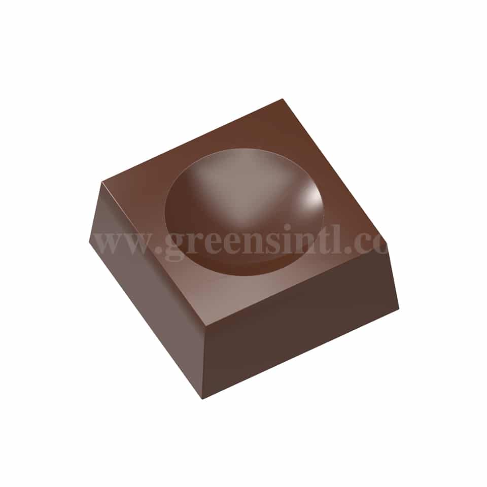 CHOCOLATE WORLD Polycarbonate Chocolate Mould Foot For Globe 43 x 43 x h 20 mm
