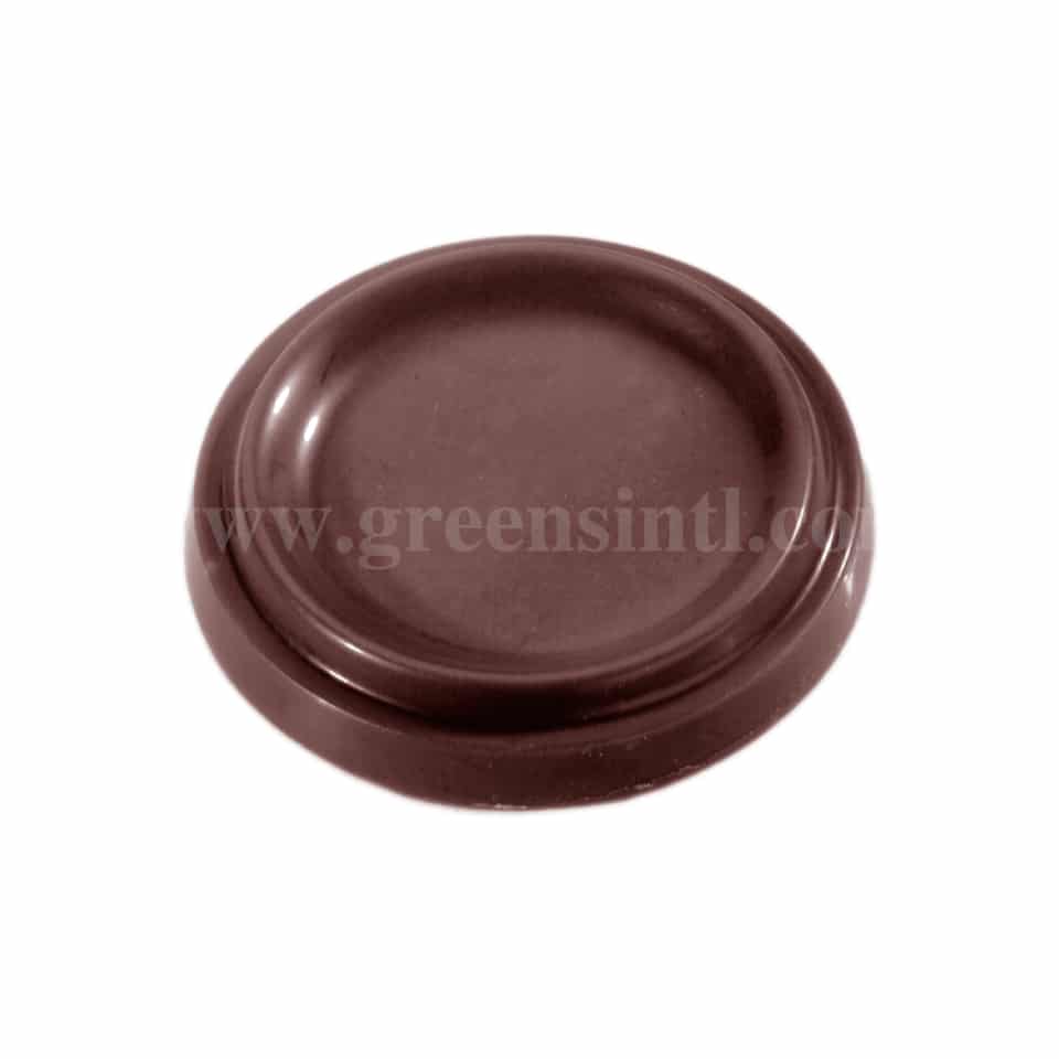 CHOCOLATE WORLD Polycarbonate Chocolate Mould Roundel 39 x 39 x h 8 mm