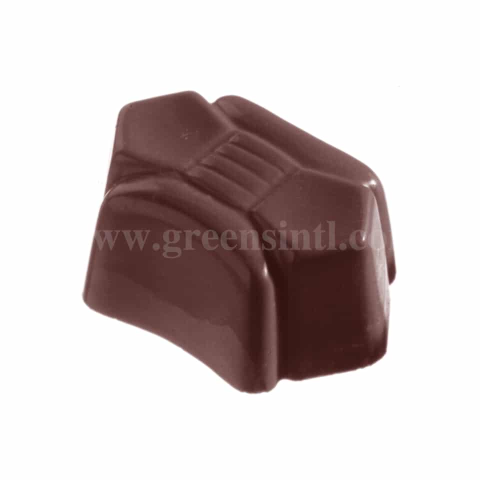 CHOCOLATE WORLD Polycarbonate Chocolate Mould Bow 39 x 28 x h 18 mm