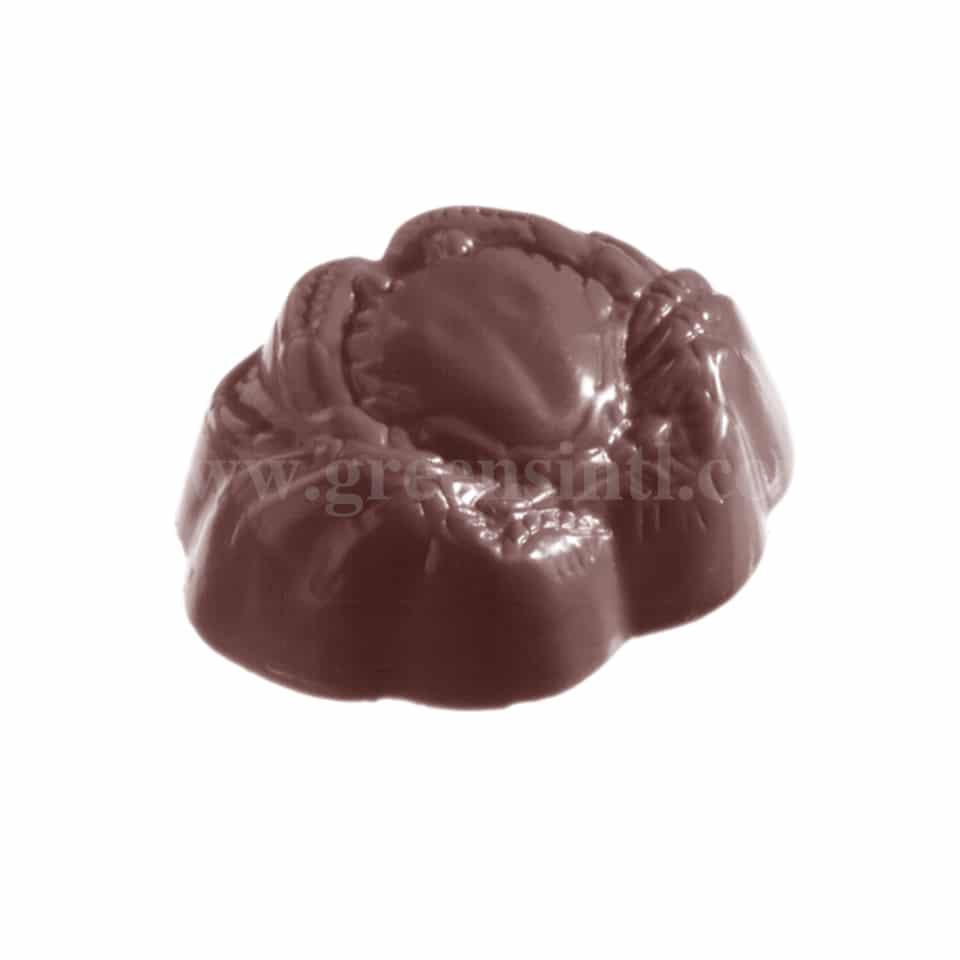 CHOCOLATE WORLD Polycarbonate Chocolate Mould Crab 38 x 28 x h 13 mm